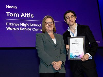 Tom Altis VCE Award - Fitzroy High School - Embrace a bold & ambitious future.